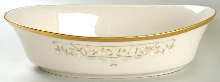 Meadow Song 10" Oval Vegetable Bowl