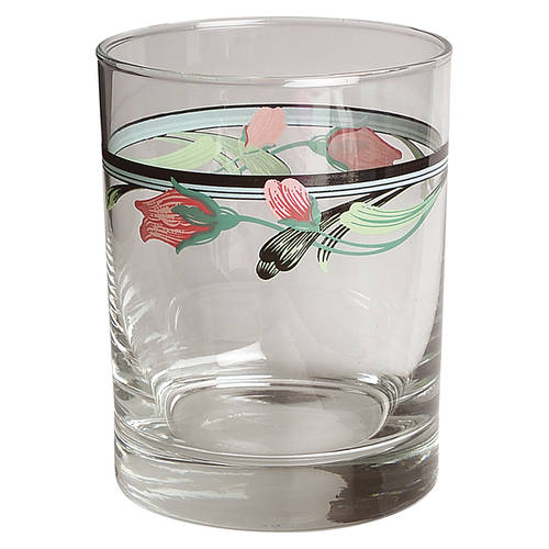 Midnight Blossoms 12 Oz Glassware Double Old Fashioned by Lenox