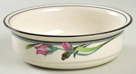 Midnight Blossoms Soup/Cereal Bowl