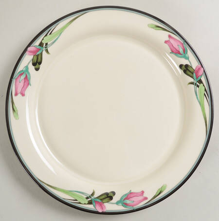 Midnight Blossoms Dinner Plate