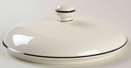 Midnight Blossoms Lid for Round Casserole Or Vegetable
