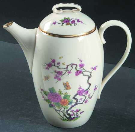 Ming Coupe Coffee Pot & Lid