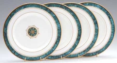 Monument Green (Accent Plate) Accent Salad Plate - Set of 4