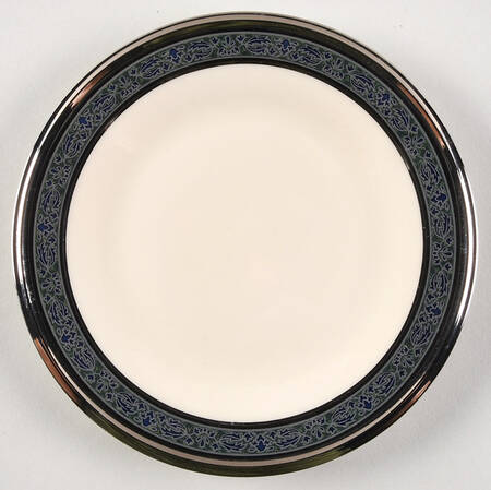 Moonlight Mood Dessert Plate/Cream Soup Saucer for Footed Bowl