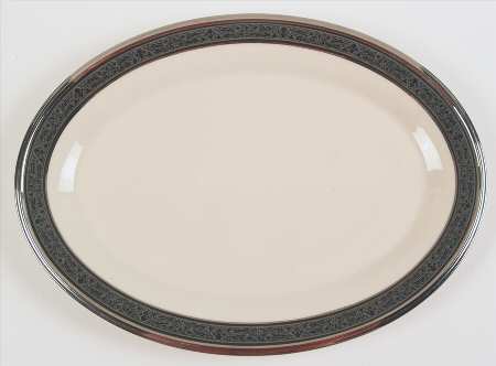 Moonlight Mood 16" Oval Serving Platter by Lenox