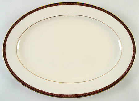 Monroe 16" Oval Serving Platter