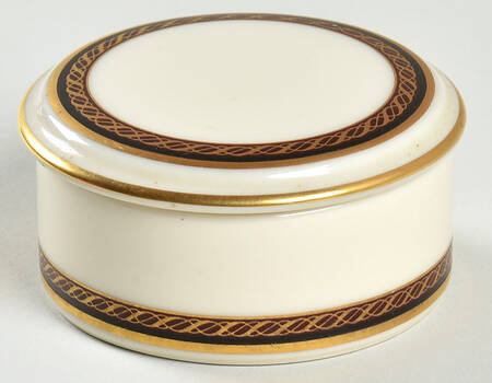 Monroe 2" Round Box & Lid by Lenox