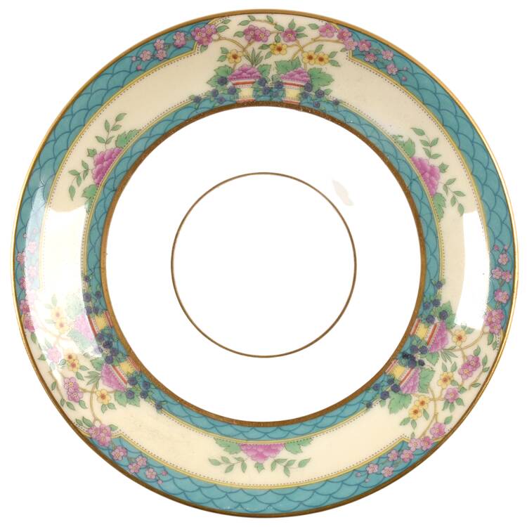 Monticello (Older Green) Saucer for Bouillon Cup