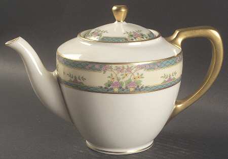Monticello (Older Green) Shape 1961 Teapot & Lid