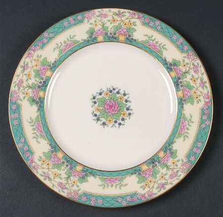 Monticello (Older Green) Salad Plate