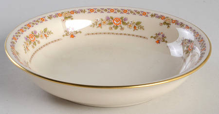 Monticello Orange (Newer) Fruit/Dessert (Sauce) Bowl
