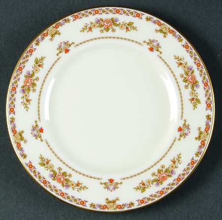 Monticello Orange (Newer) Bread & Butter Plate