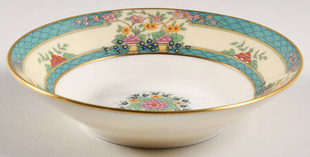 Monticello Enameled (Older) Fruit/Dessert (Sauce) Bowl