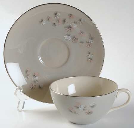 Moonlight Flat Cup & Saucer Set