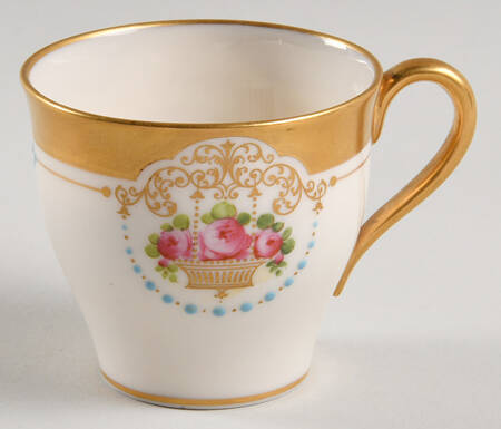 The Mount Vernon Flat Demitasse Cup