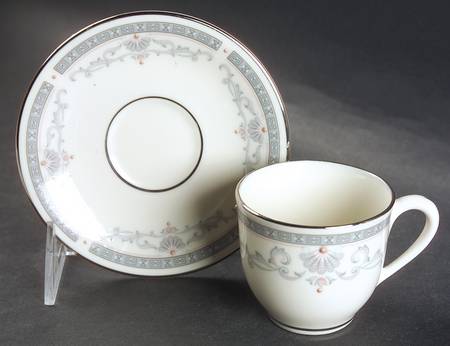 Mt. Vernon Flat Demitasse Cup & Saucer Set by Lenox