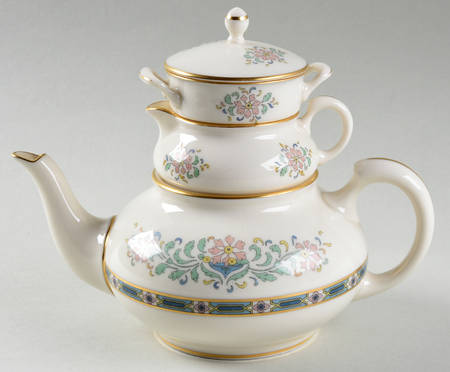 Mystic Mini Teapot Stacking Set (Creamer, Sugar)