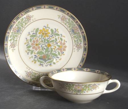 Mystic Flat Cream Soup & Saucer Set