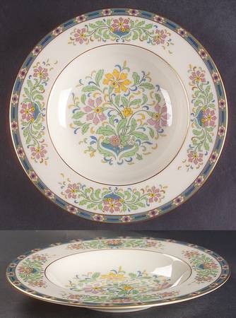Mystic Rim Soup Bowl by Lenox