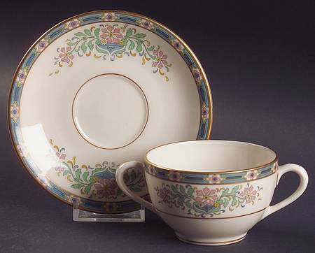 Mystic Flat Bouillon Cup & Saucer