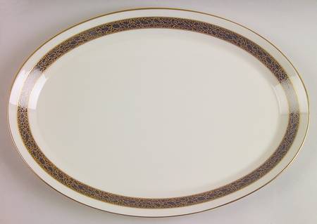 Mystique 15" Oval Serving Platter