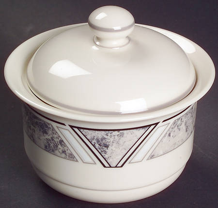Natural Accent Granite Sugar Bowl & Lid