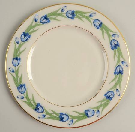 Natoma White Salad Plate