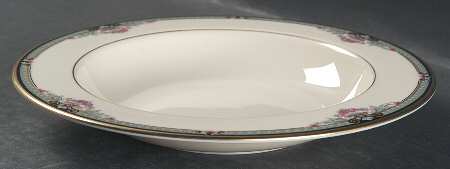 Newbury Square 9" 1999 Shape Soup/Pasta Bowl