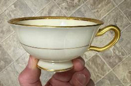 Newport Cream Footed Cup