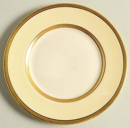 Newport Cream Bread & Butter Plate