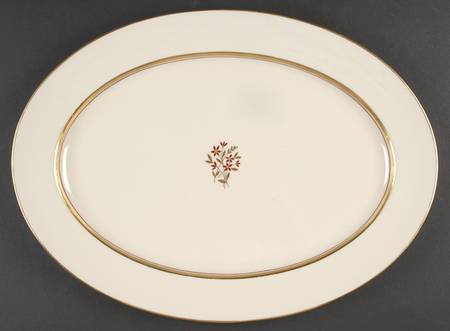 Nydia 17" Oval Serving Platter