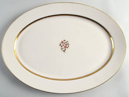 Nydia 17" Oval Serving Platter