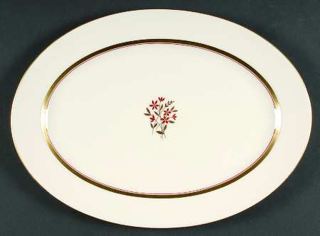 Nydia 13" Oval Serving Platter