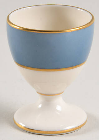 O46D Turquoise and Grey (Smooth) Single Egg Cup