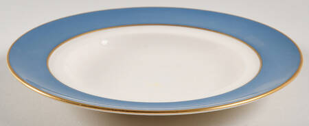 O46D Turquoise and Grey (Smooth) Butter/Muffin No Lid