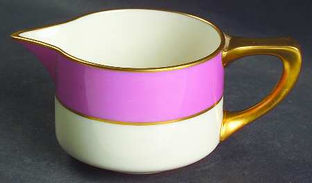 O46F Mauve Creamer by Lenox