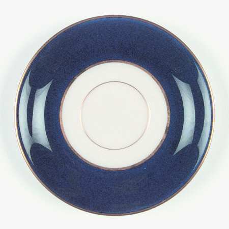 O46M Cobalt Blue Saucer