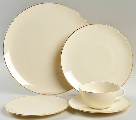 Olympia Gold 5 Piece Place Setting by Lenox