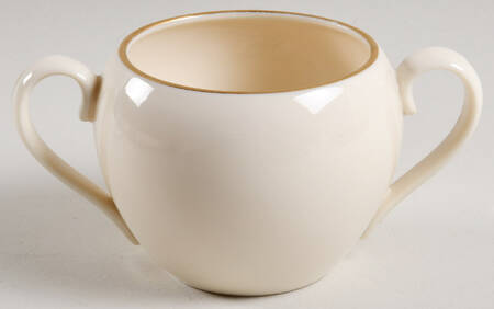Olympia Gold Sugar Bowl No Lid