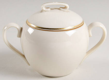 Olympia Gold Sugar Bowl & Lid