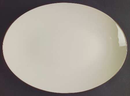 Olympia Gold 13" Oval Serving Platter