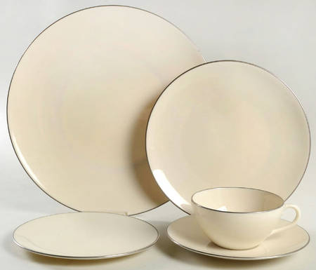 Olympia Platinum 5 Piece Place Setting by Lenox