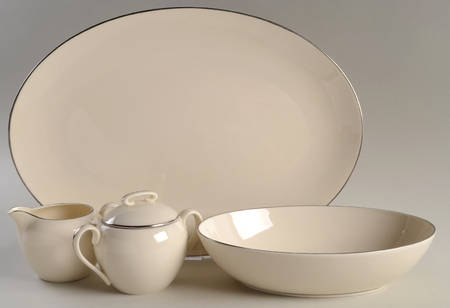 Olympia Platinum 5 Piece Hostess Set