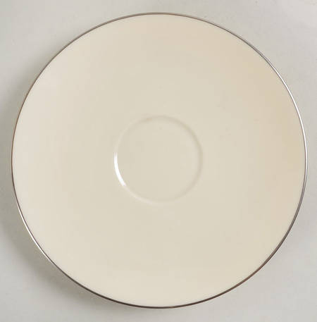 Olympia Platinum Saucer by Lenox