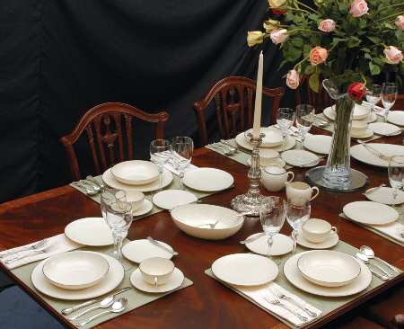 Olympia Platinum 53 Piece Estate Set