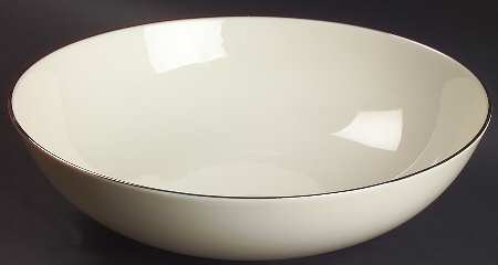 Olympia Platinum 10" Large Salad Serving Bowl