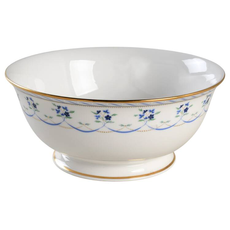 Orleans Blue 8" Round Vegetable by Lenox