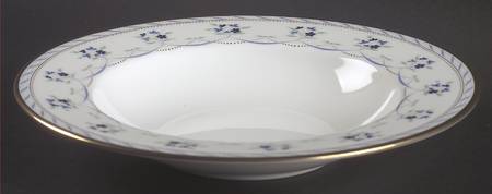 Orleans Blue Rim Soup Bowl by Lenox