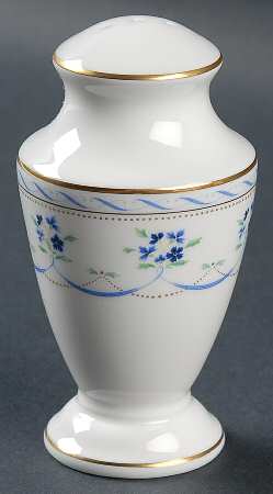 Orleans Blue Pepper Shaker by Lenox
