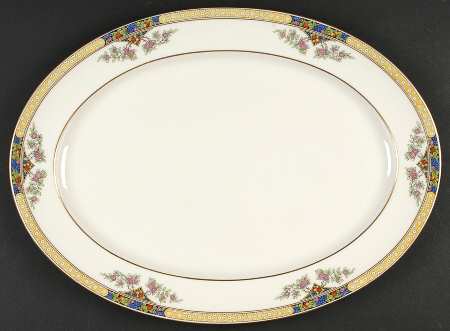 The Orchard 16" Oval Serving Platter